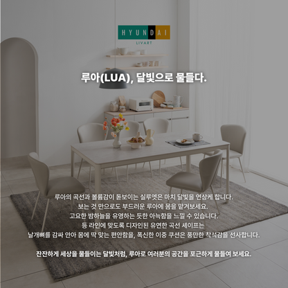 루아 식탁의자