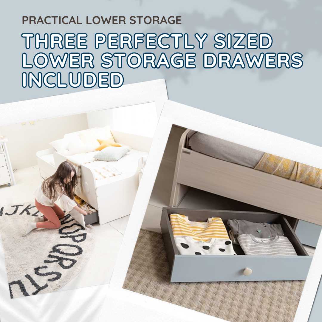 Comme Junior Storage Bed