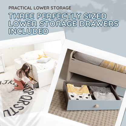 Comme Junior Storage Bed